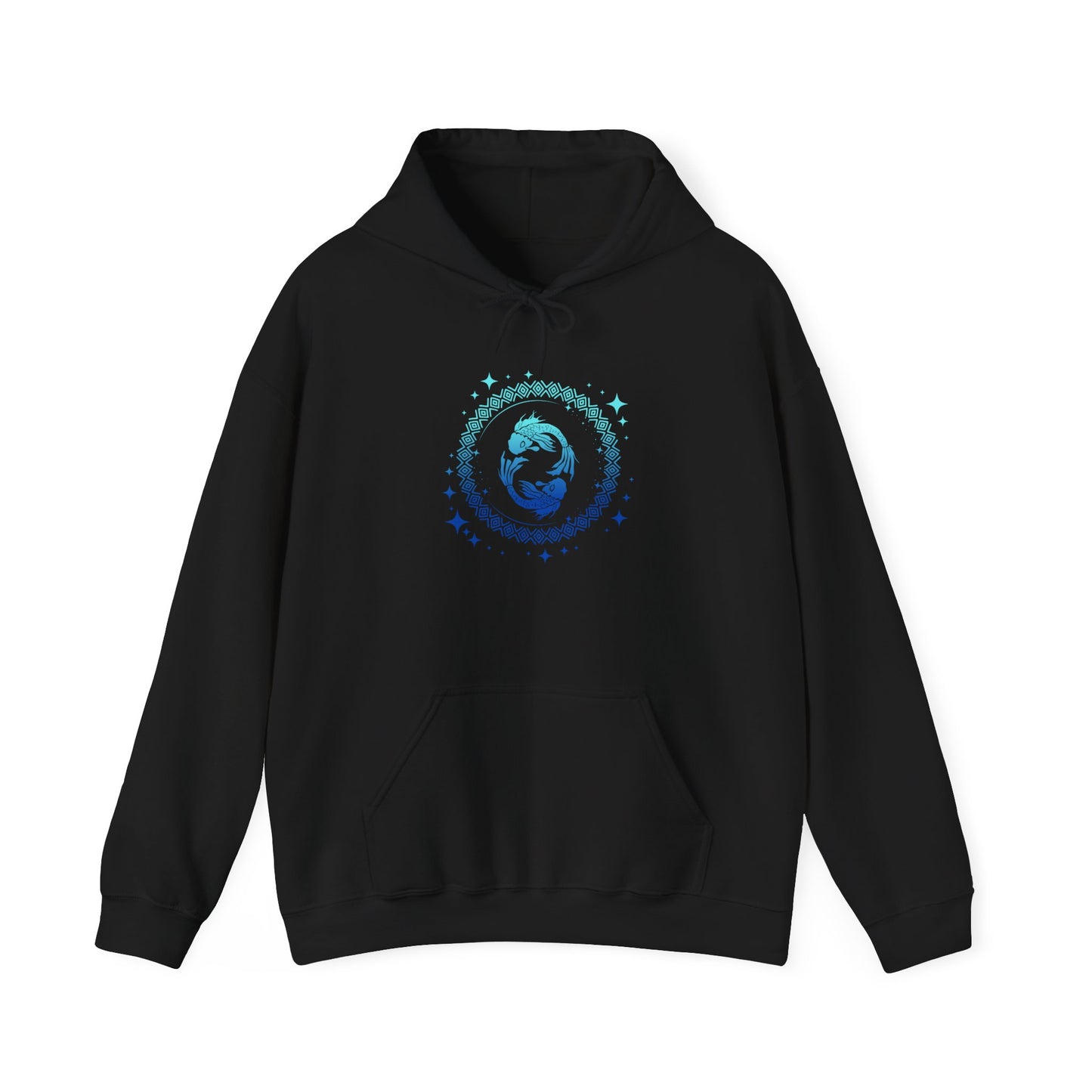 Tribal Circle Pisces Twin Fish Unisex Heavy Blend™ Hoodie