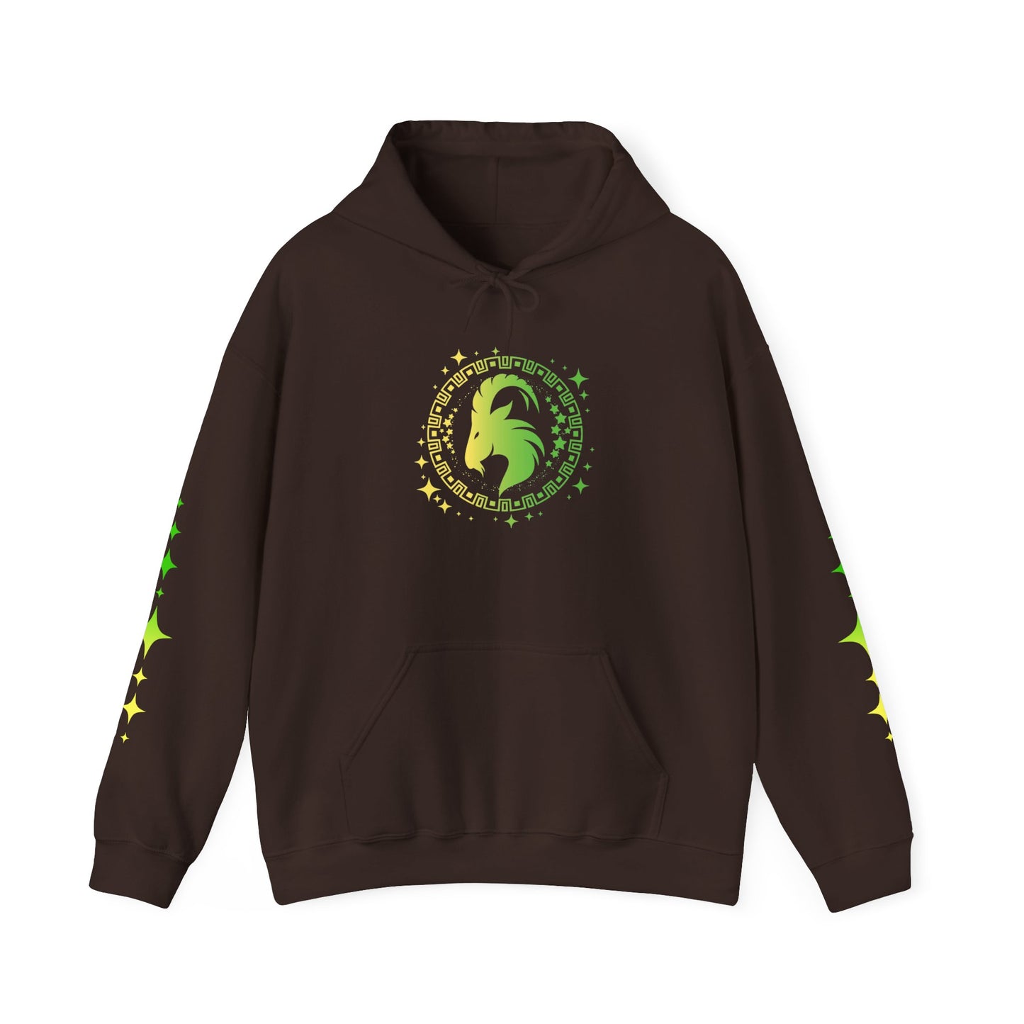 Tribal Circle Capricorn Goat Heavy Blend™ Hoodie