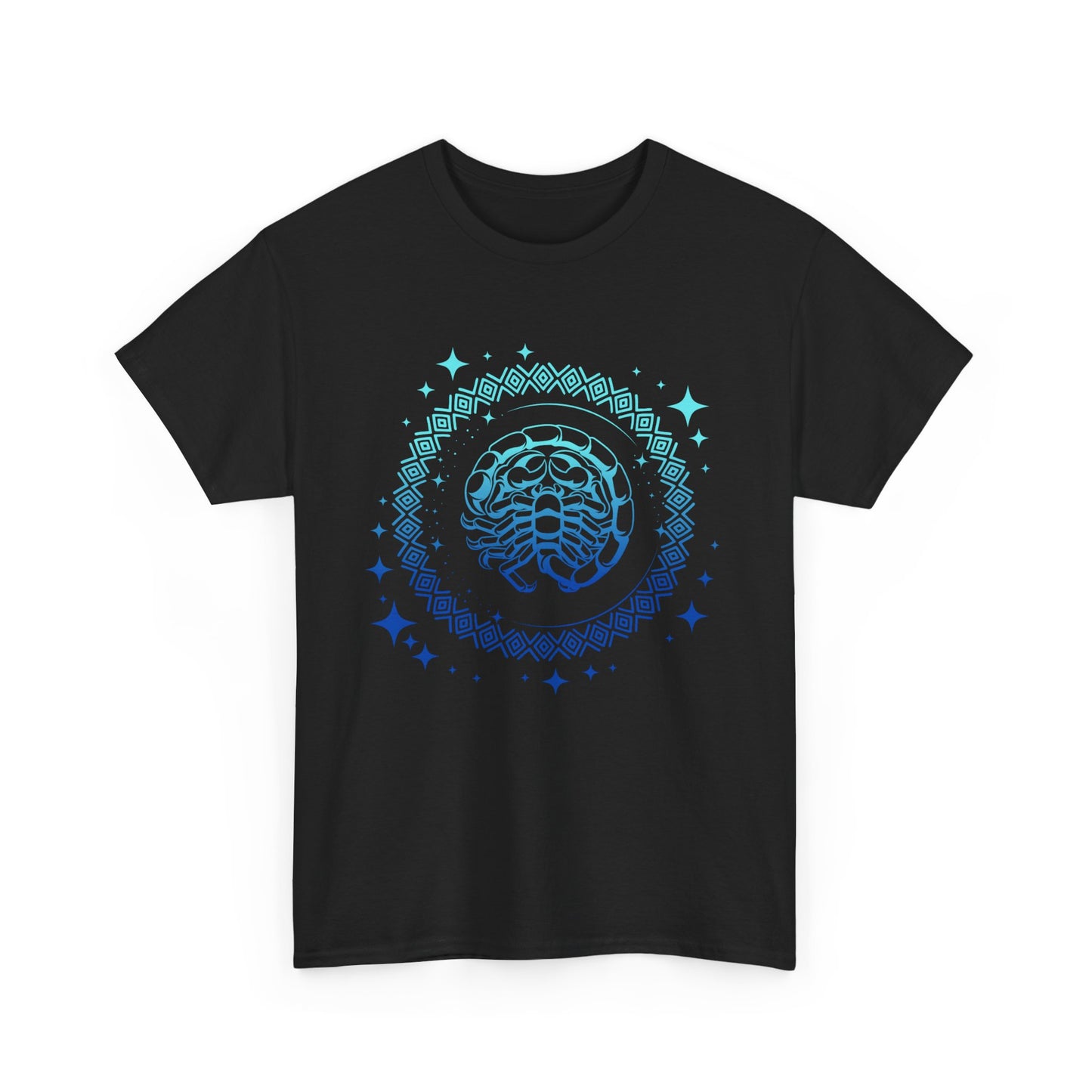 Tribal Circle Scorpio Scorpion Unisex Heavy Cotton Tee