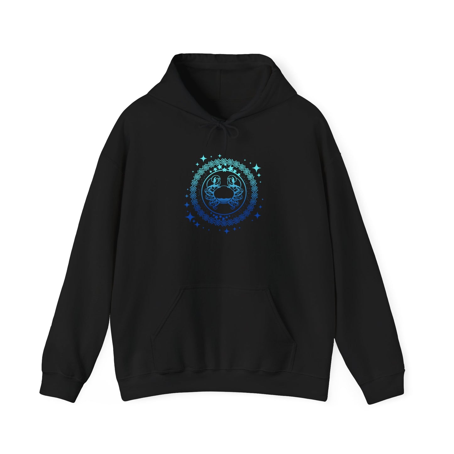 Tribal Circle Cancer Crab Unisex Heavy Blend™ Hoodie