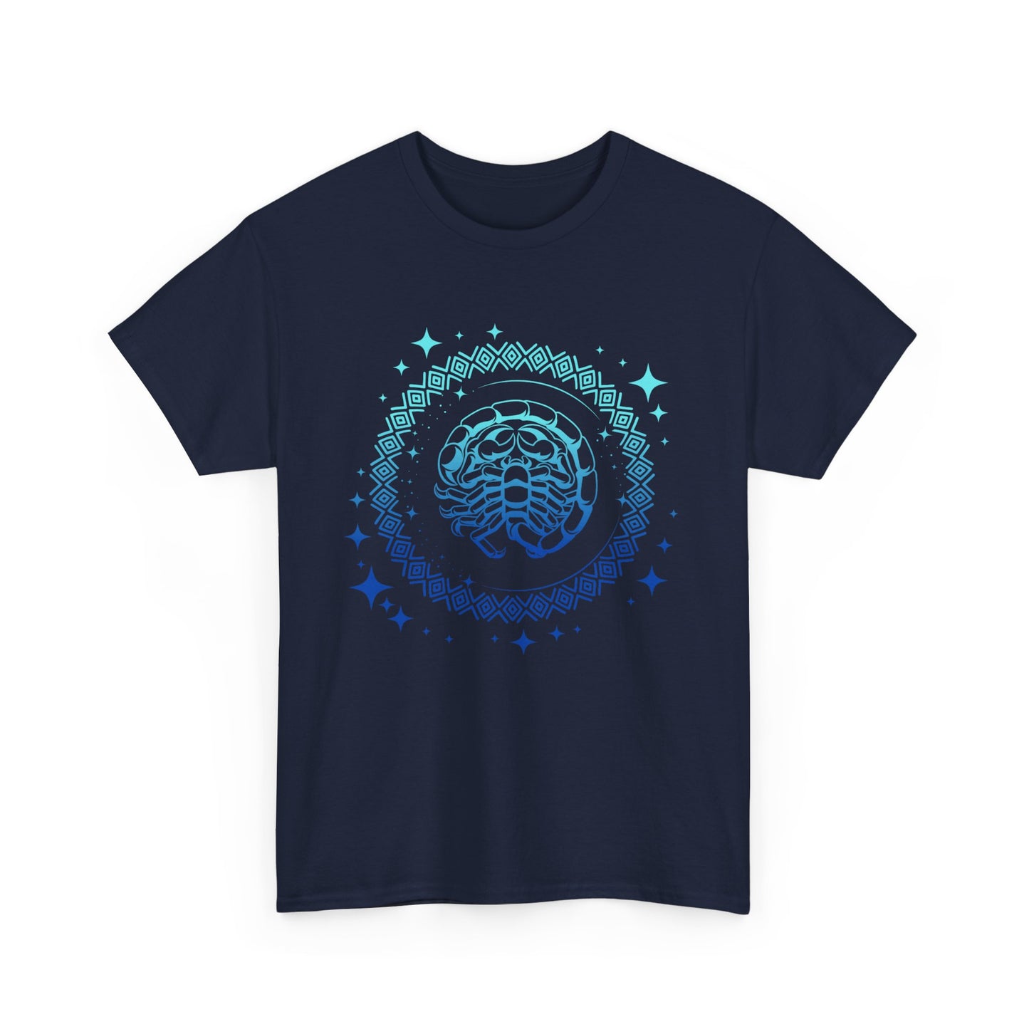Tribal Circle Scorpio Scorpion Unisex Heavy Cotton Tee