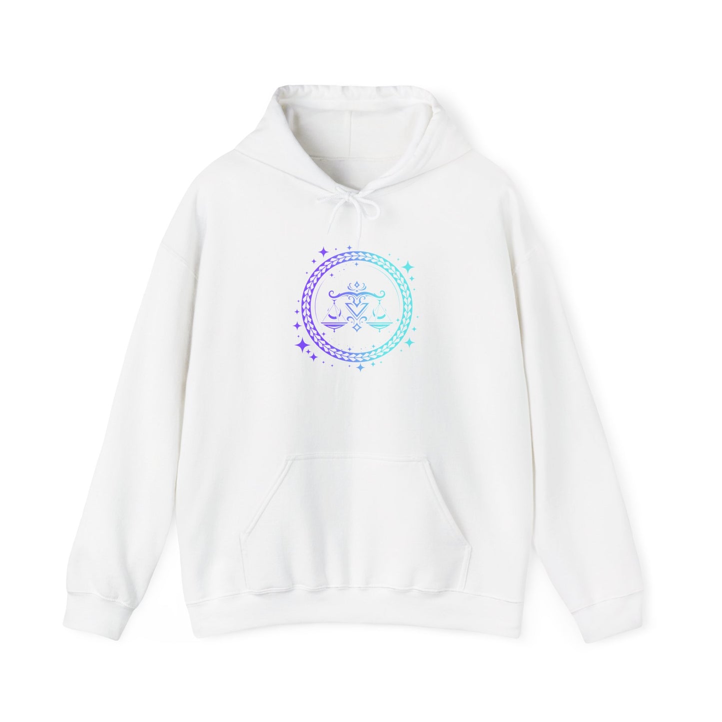 Tribal Circle Libra Scales Unisex Heavy Blend™ Hoodie