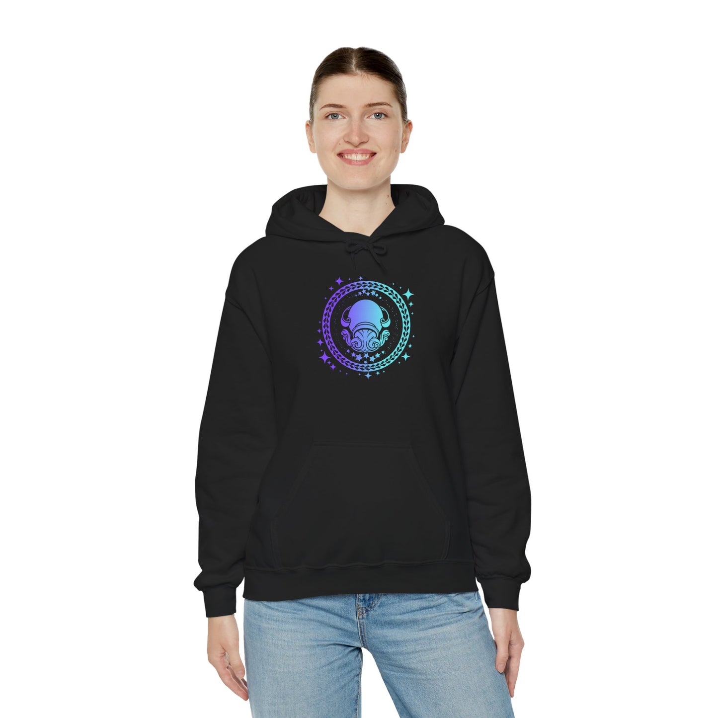 Tribal Circle Aquarius Water Bearer Unisex Heavy Blend™ Hoodie