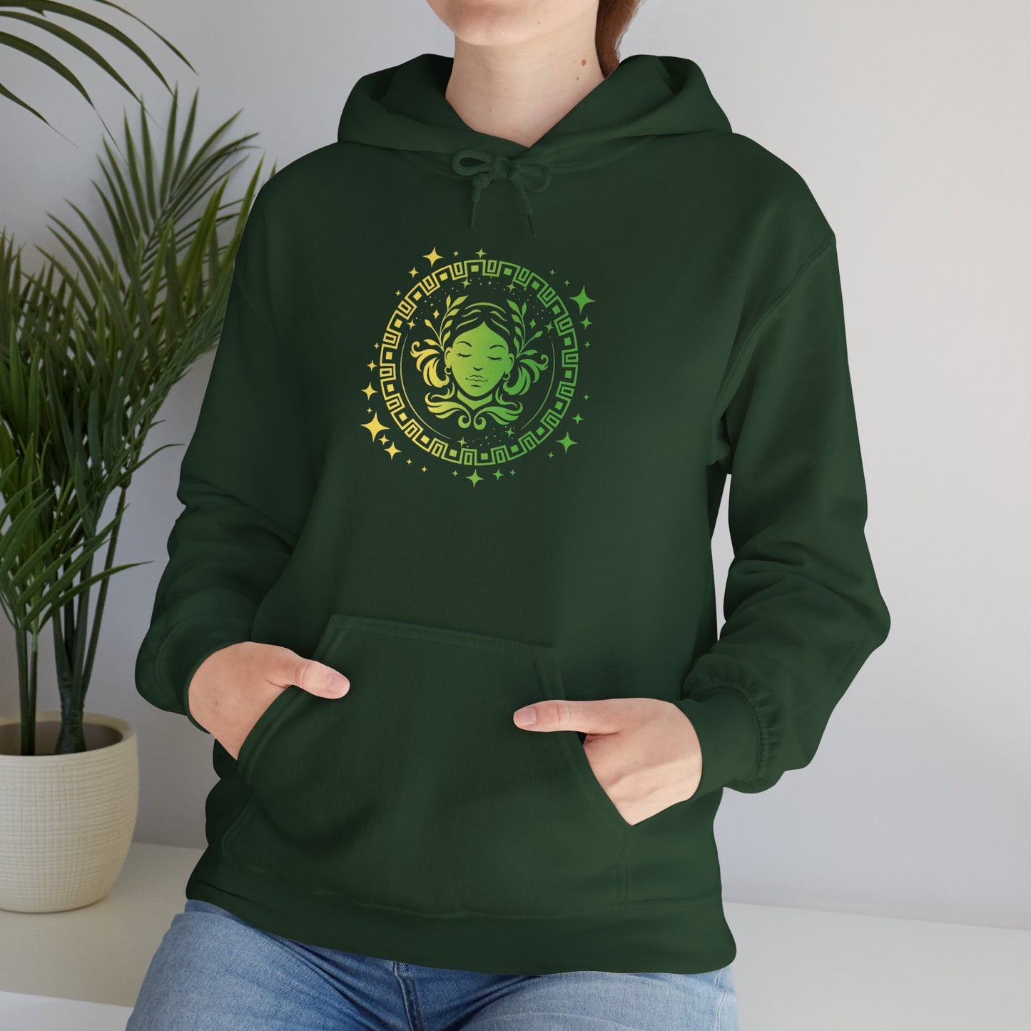 Tribal Circle Virgo Maiden Heavy Blend™ Hoodie