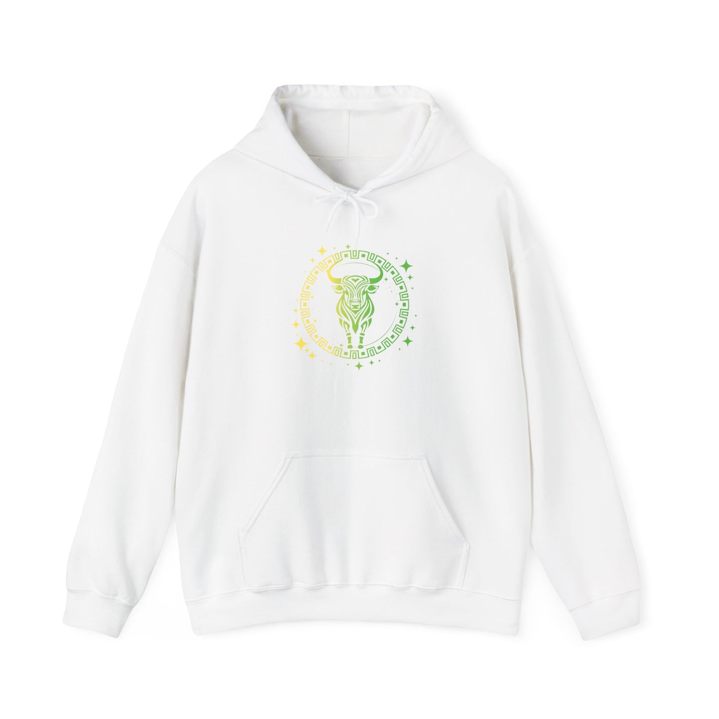 Tribal Circle Taurus Bull Heavy Blend™ Hoodie