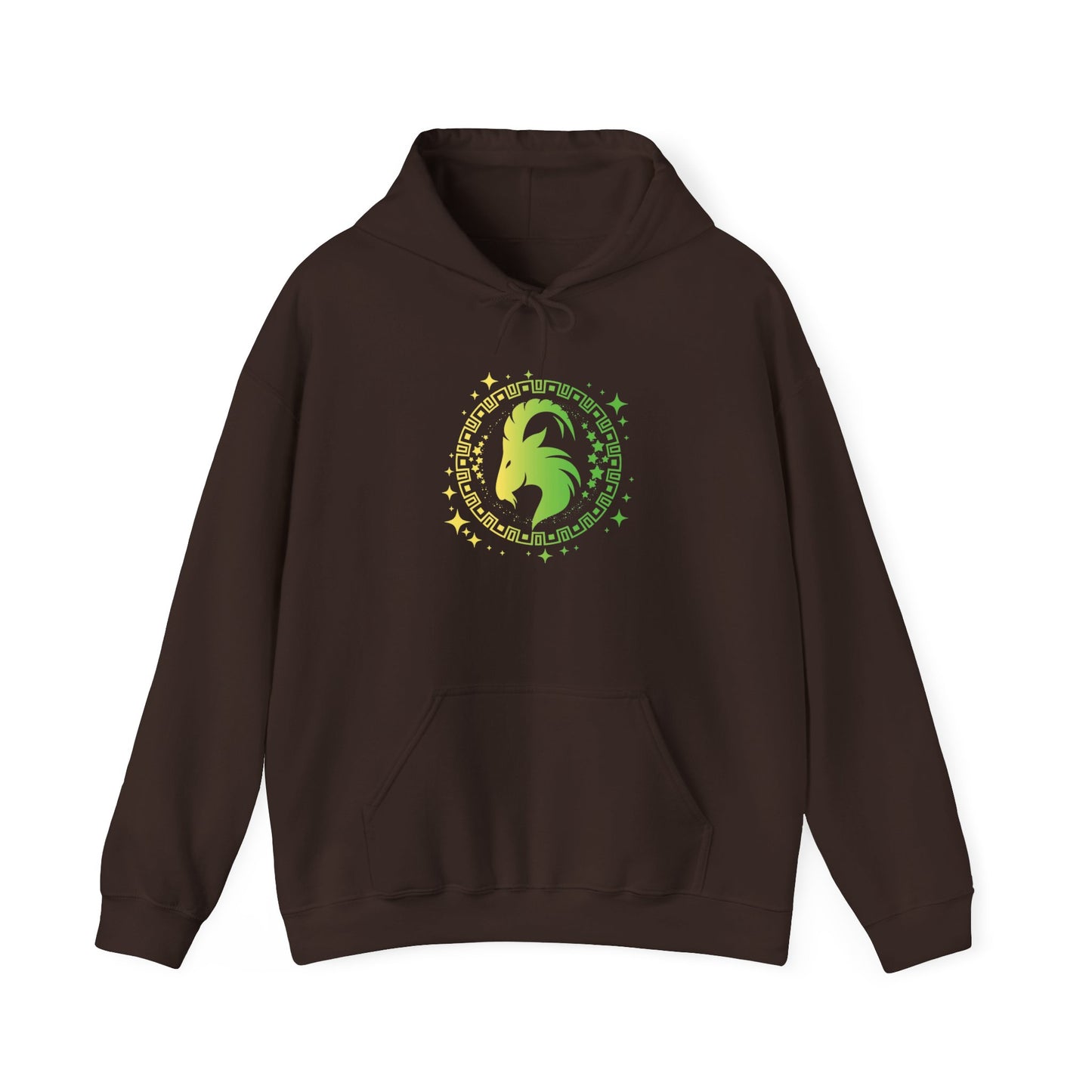 Tribal Circle Capricorn Goat Heavy Blend™ Hoodie
