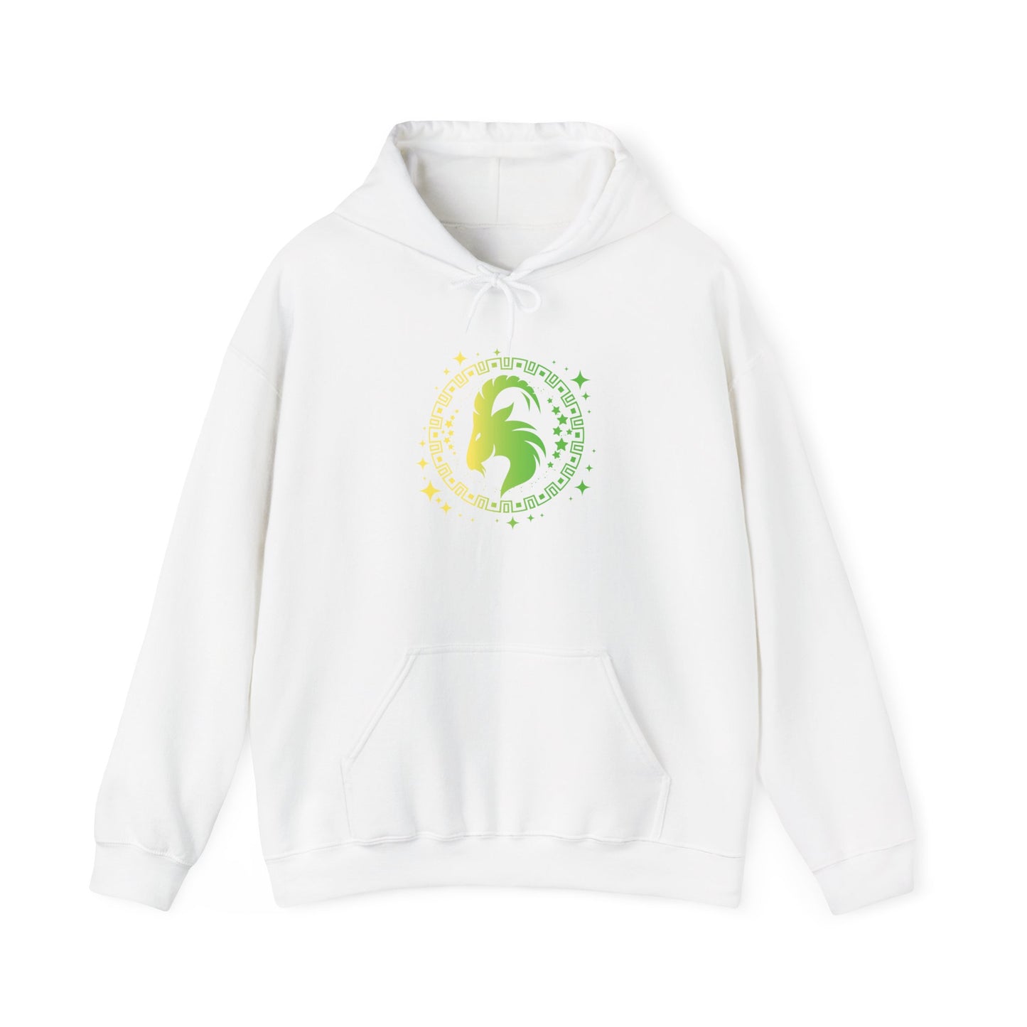Tribal Circle Capricorn Goat Heavy Blend™ Hoodie