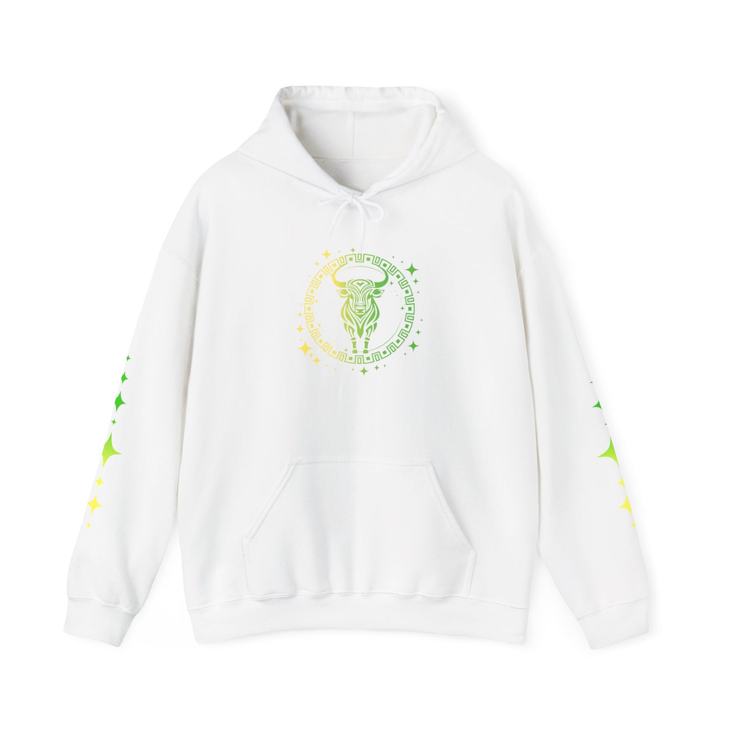 Tribal Circle Taurus Bull Heavy Blend™ Hoodie