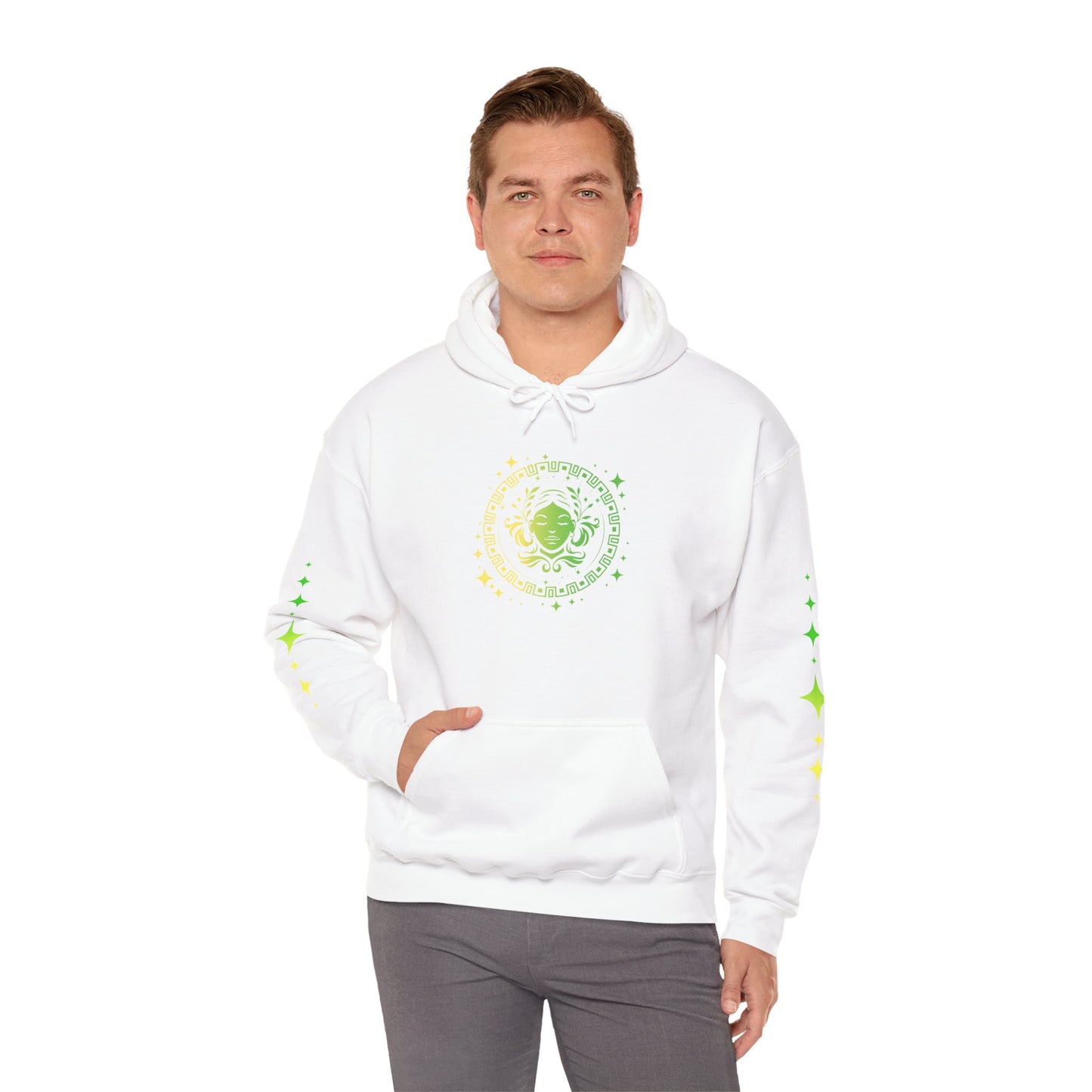Tribal Circle Virgo Maiden Heavy Blend™ Hoodie