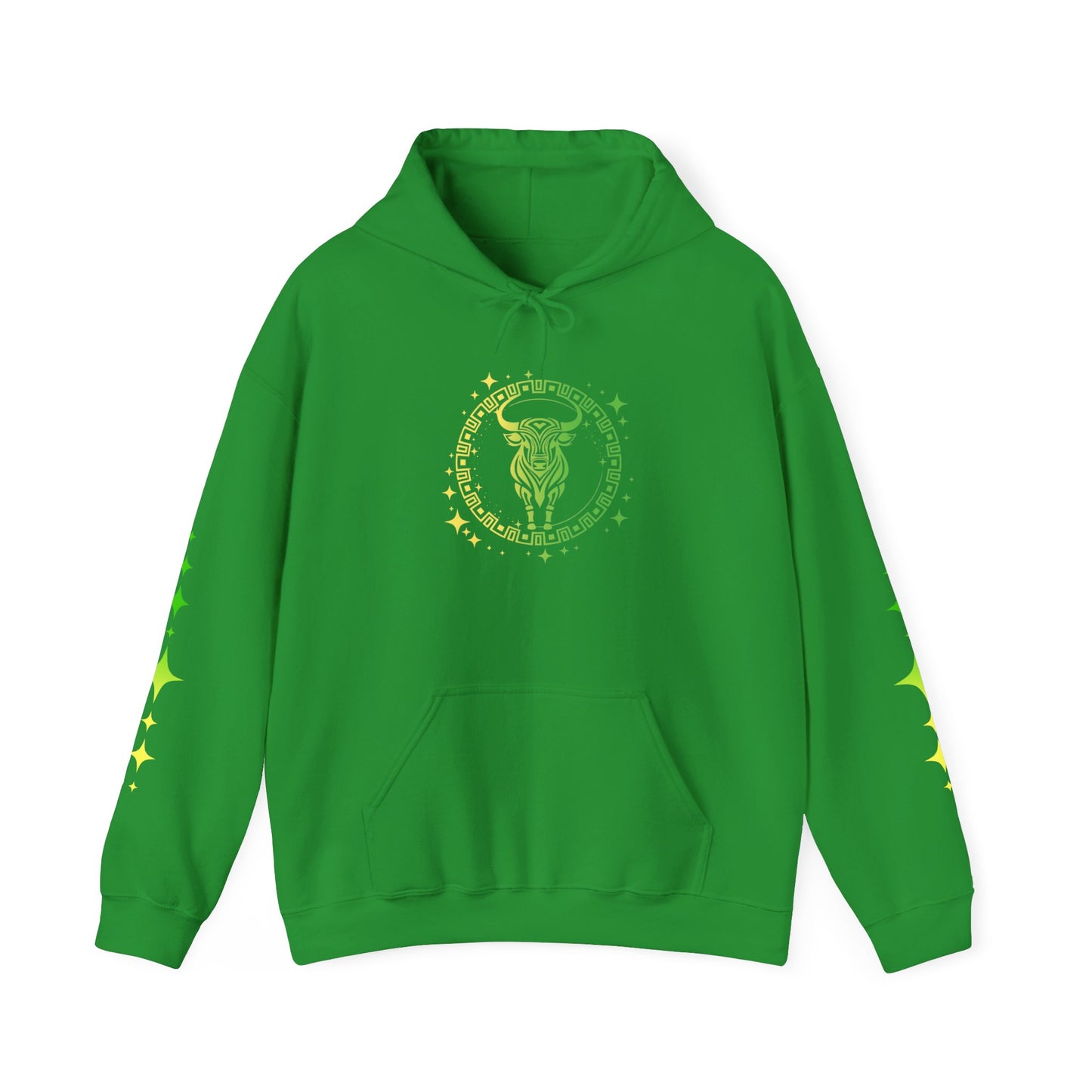 Tribal Circle Taurus Bull Heavy Blend™ Hoodie