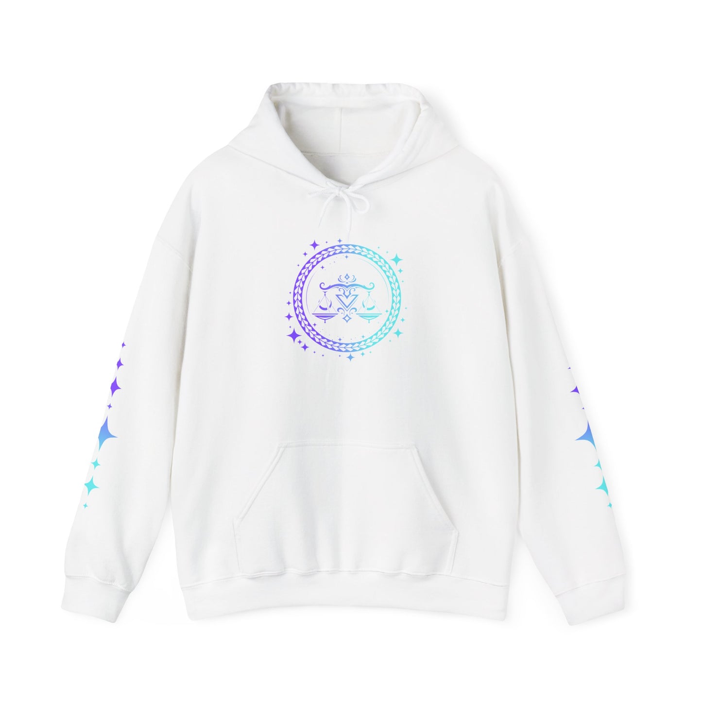 Tribal Circle Libra Scales Unisex Heavy Blend™ Hoodie