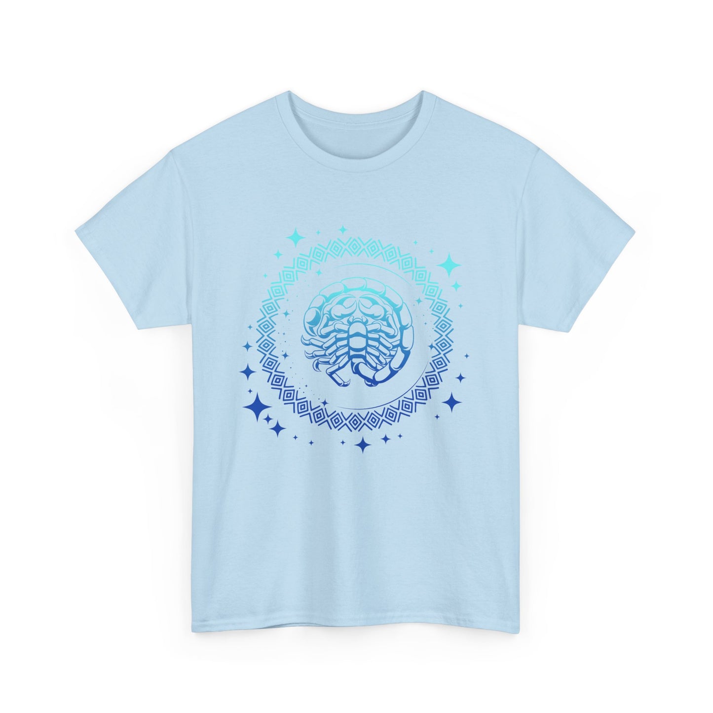 Tribal Circle Scorpio Scorpion Unisex Heavy Cotton Tee