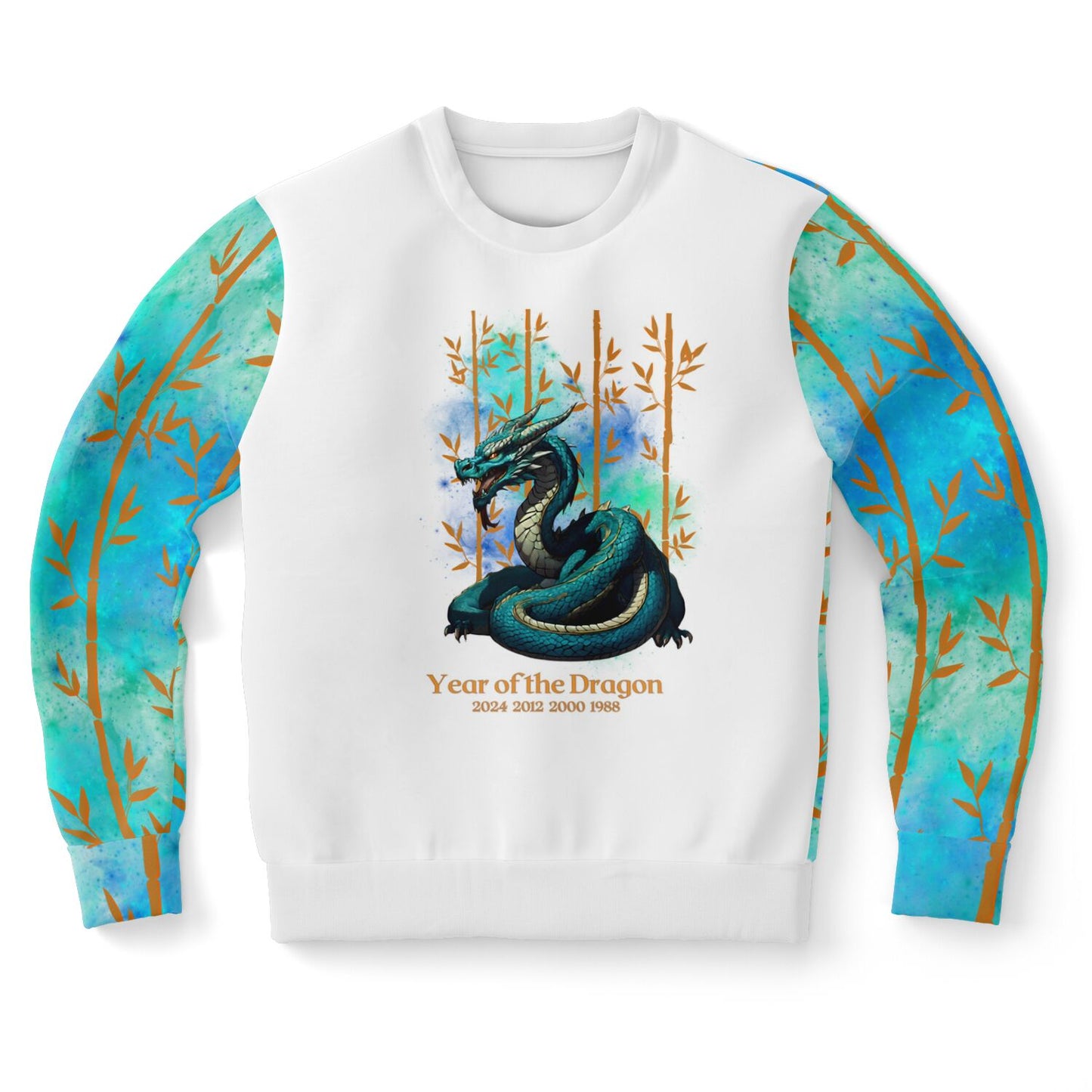 Azure Galaxy Dragon Sweatshirt