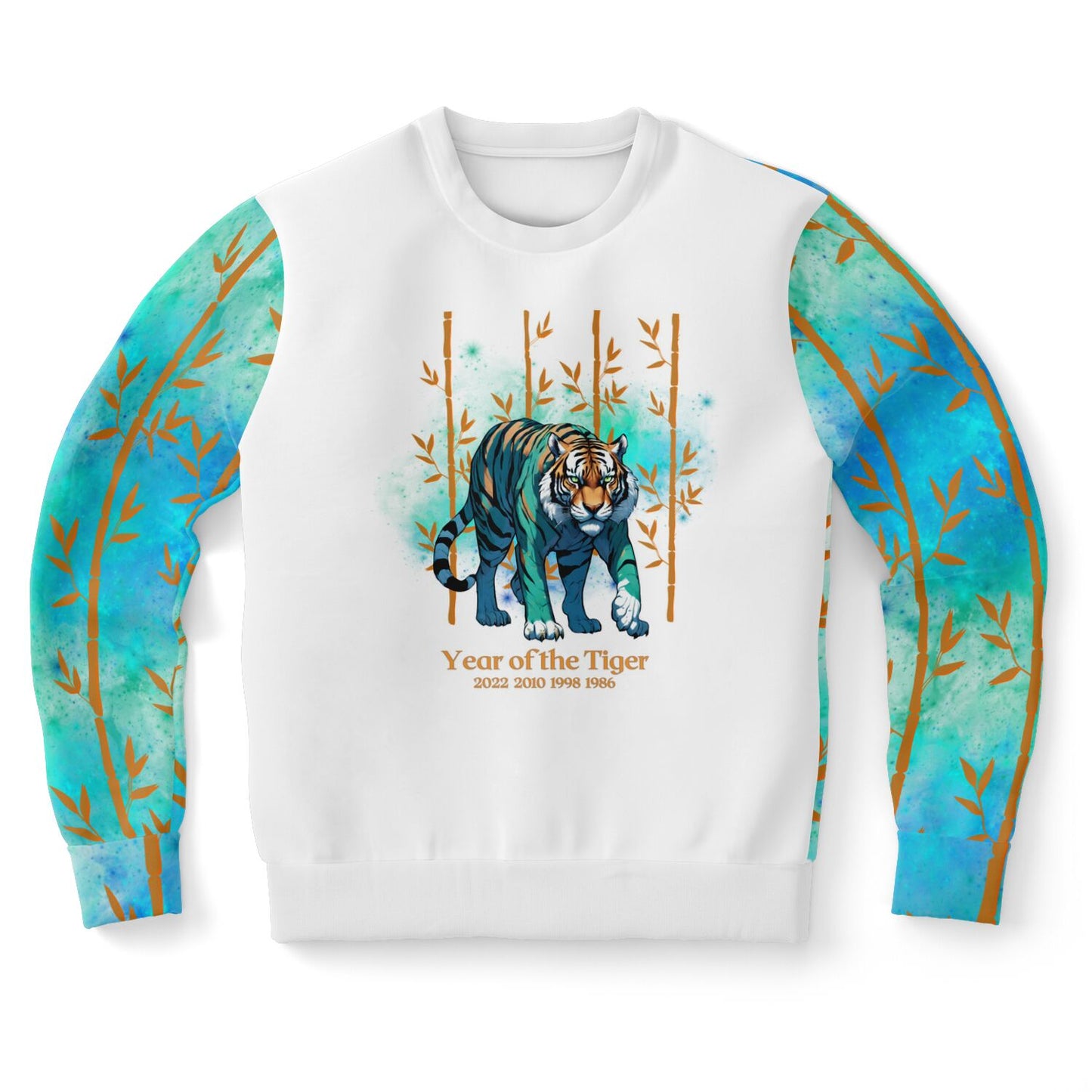 Azure Galaxy Tiger Sweatshirt