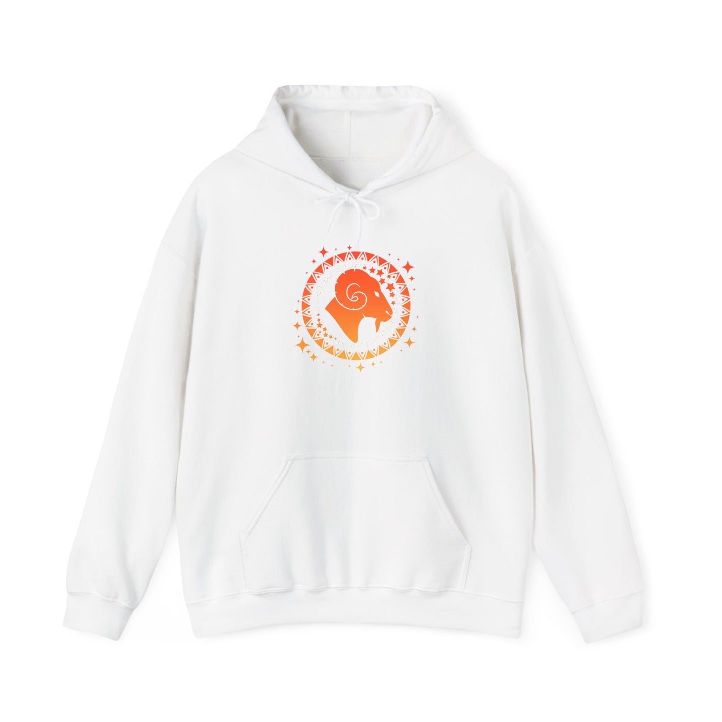 Tribal Circle Aries Ram Heavy Blend™ Hoodie
