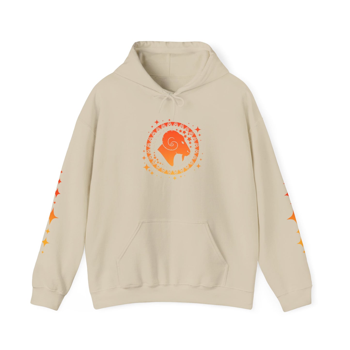 Tribal Circle Aries Ram Heavy Blend™ Hoodie