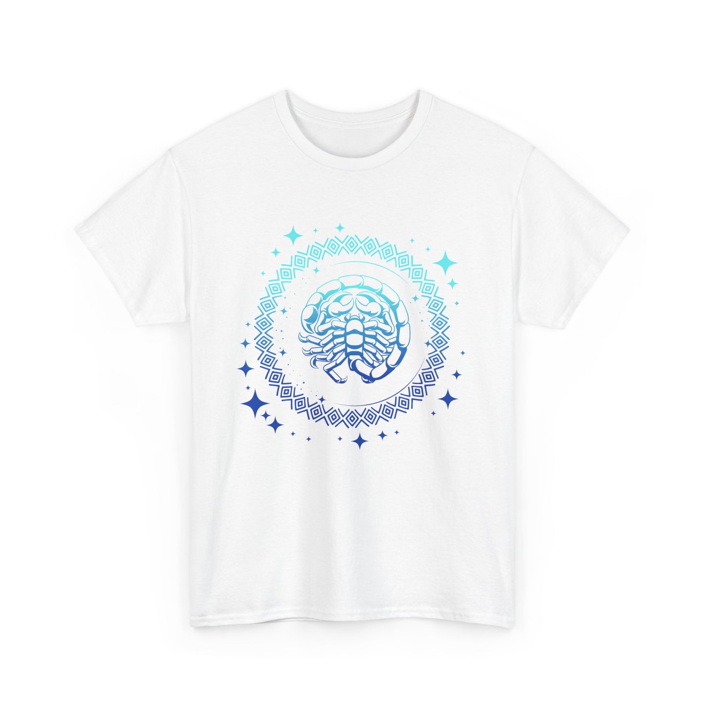 Tribal Circle Scorpio Scorpion Unisex Heavy Cotton Tee