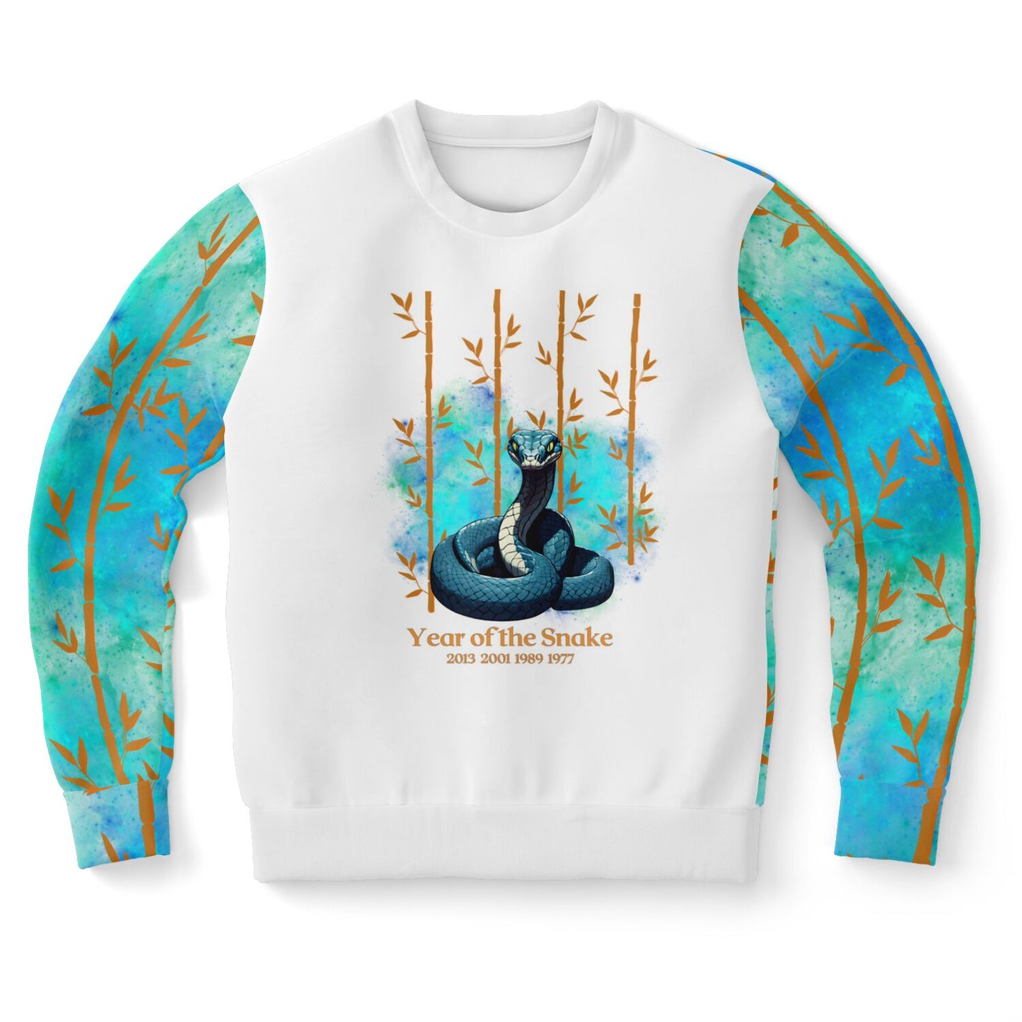 Azure Galaxy Snake Sweatshirt