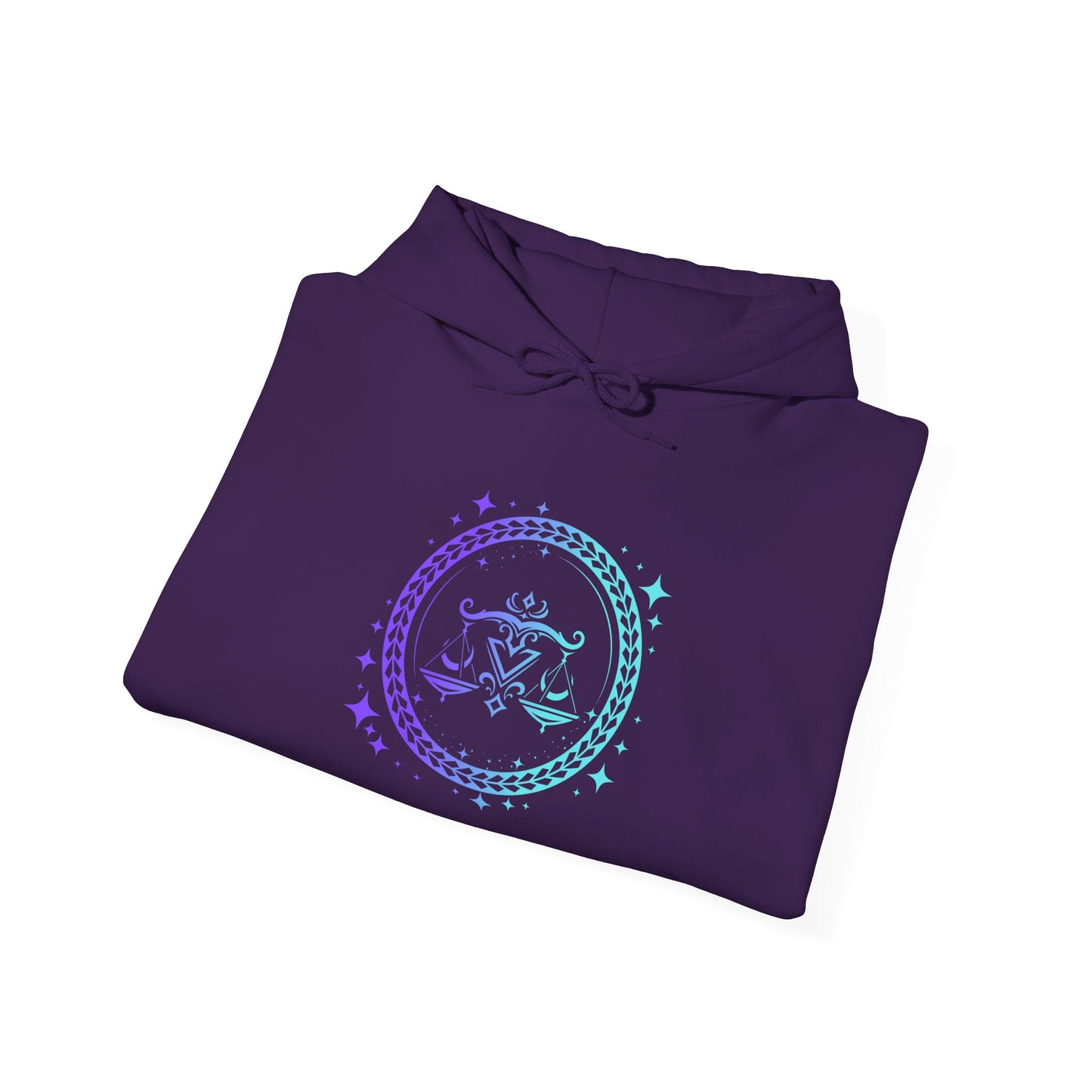 Tribal Circle Libra Scales Unisex Heavy Blend™ Hoodie