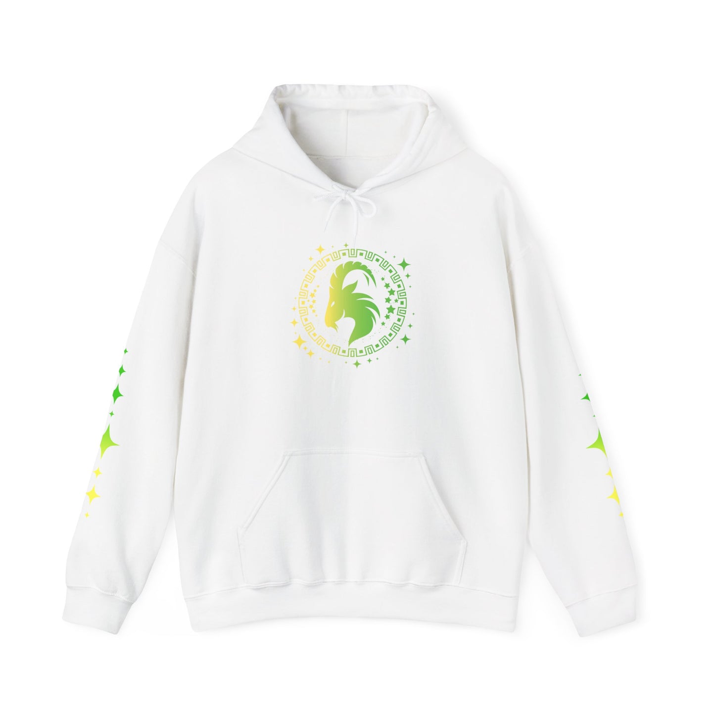 Tribal Circle Capricorn Goat Heavy Blend™ Hoodie