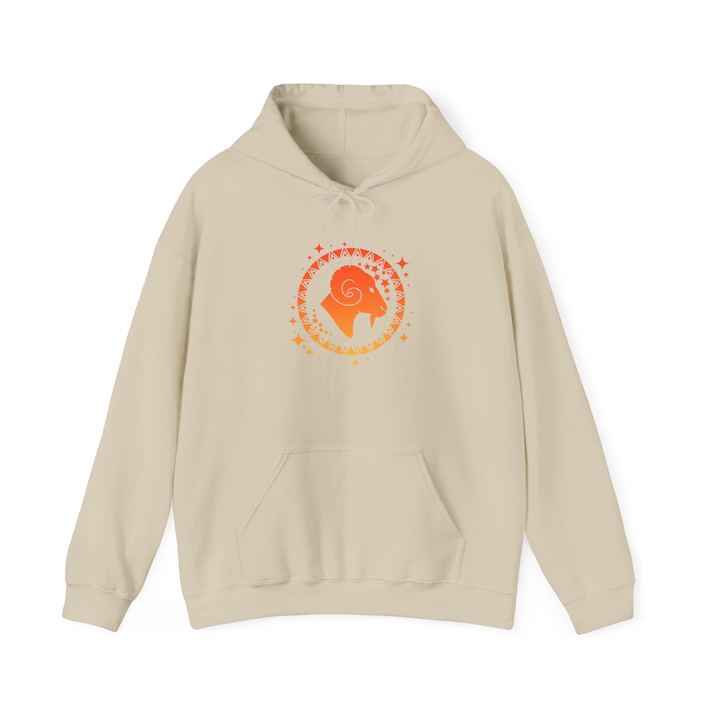 Tribal Circle Aries Ram Heavy Blend™ Hoodie