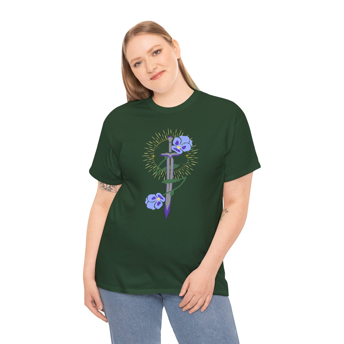 Violet Enchanted Sword tee