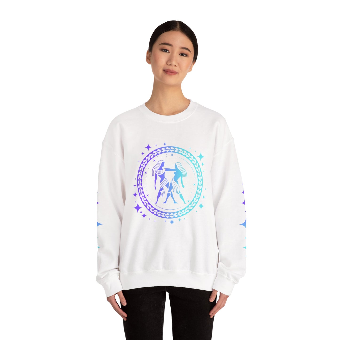 Tribal Circle Gemini Twins Sweatshirt