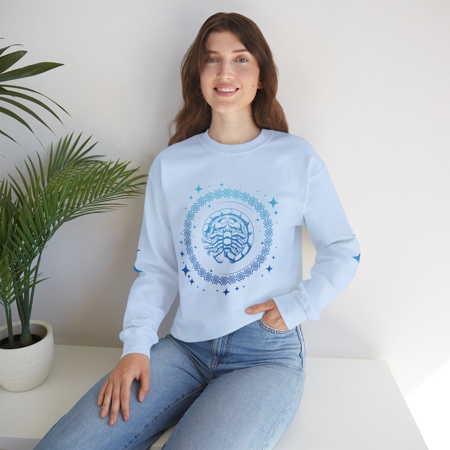 Tribal Circle Scorpio Scorpion Sweatshirt