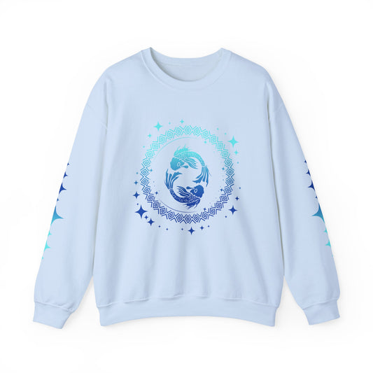 Tribal Circle Pisces Twin Fish Sweatshirt