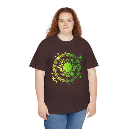 Tribal Circle Virgo Maiden Unisex Heavy Cotton Tee