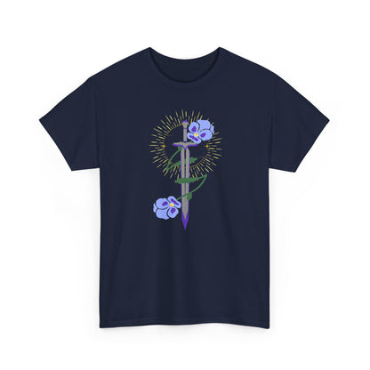 Violet Enchanted Sword tee