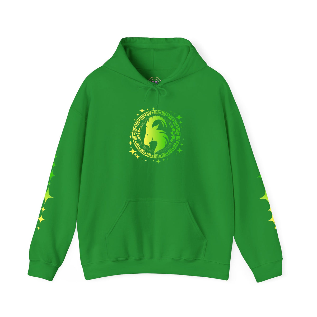 Tribal Circle Capricorn Goat Heavy Blend™ Hoodie