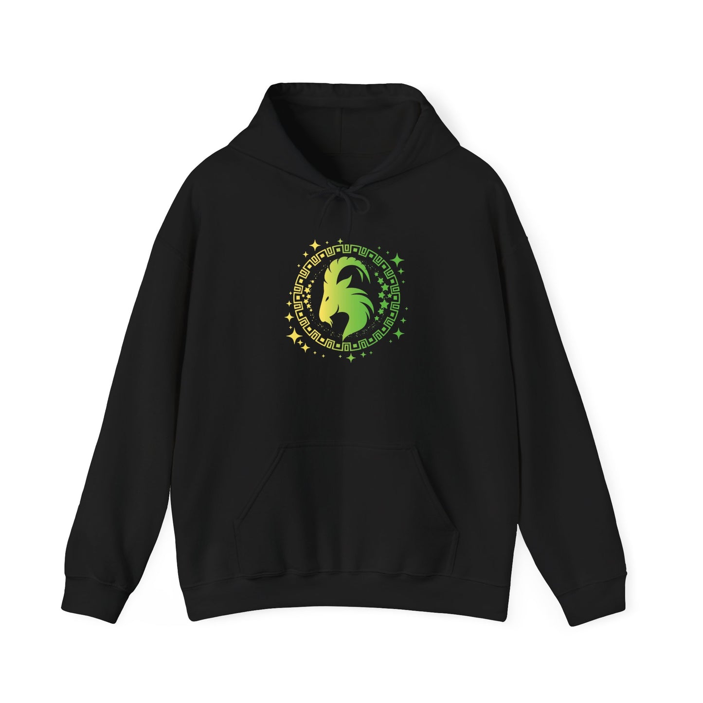 Tribal Circle Capricorn Goat Heavy Blend™ Hoodie