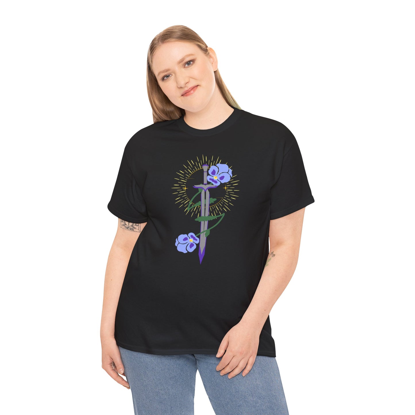 Violet Enchanted Sword tee