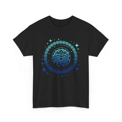 Tribal Circle Scorpio Scorpion Unisex Heavy Cotton Tee