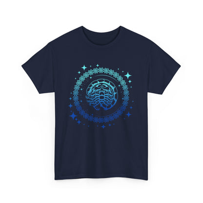 Tribal Circle Scorpio Scorpion Unisex Heavy Cotton Tee