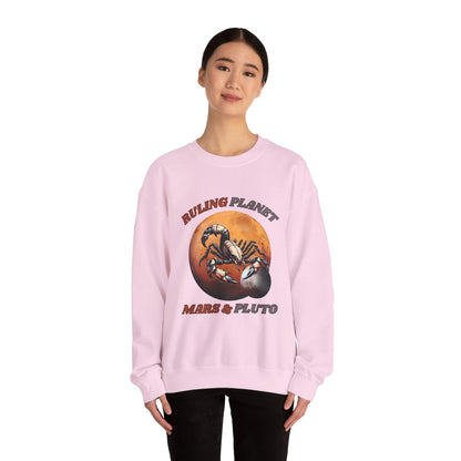 Scorpio Ruling Planet Sweatshirt