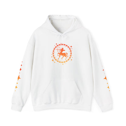 Tribal Circle Sagittarius Archer Heavy Blend™ Hoodie