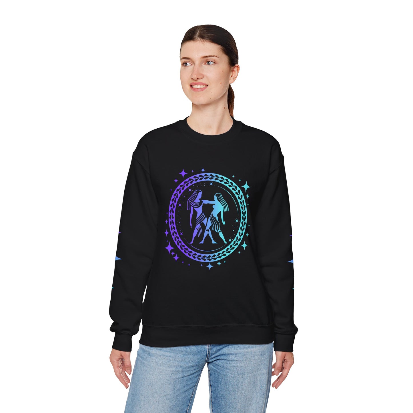 Tribal Circle Gemini Twins Sweatshirt