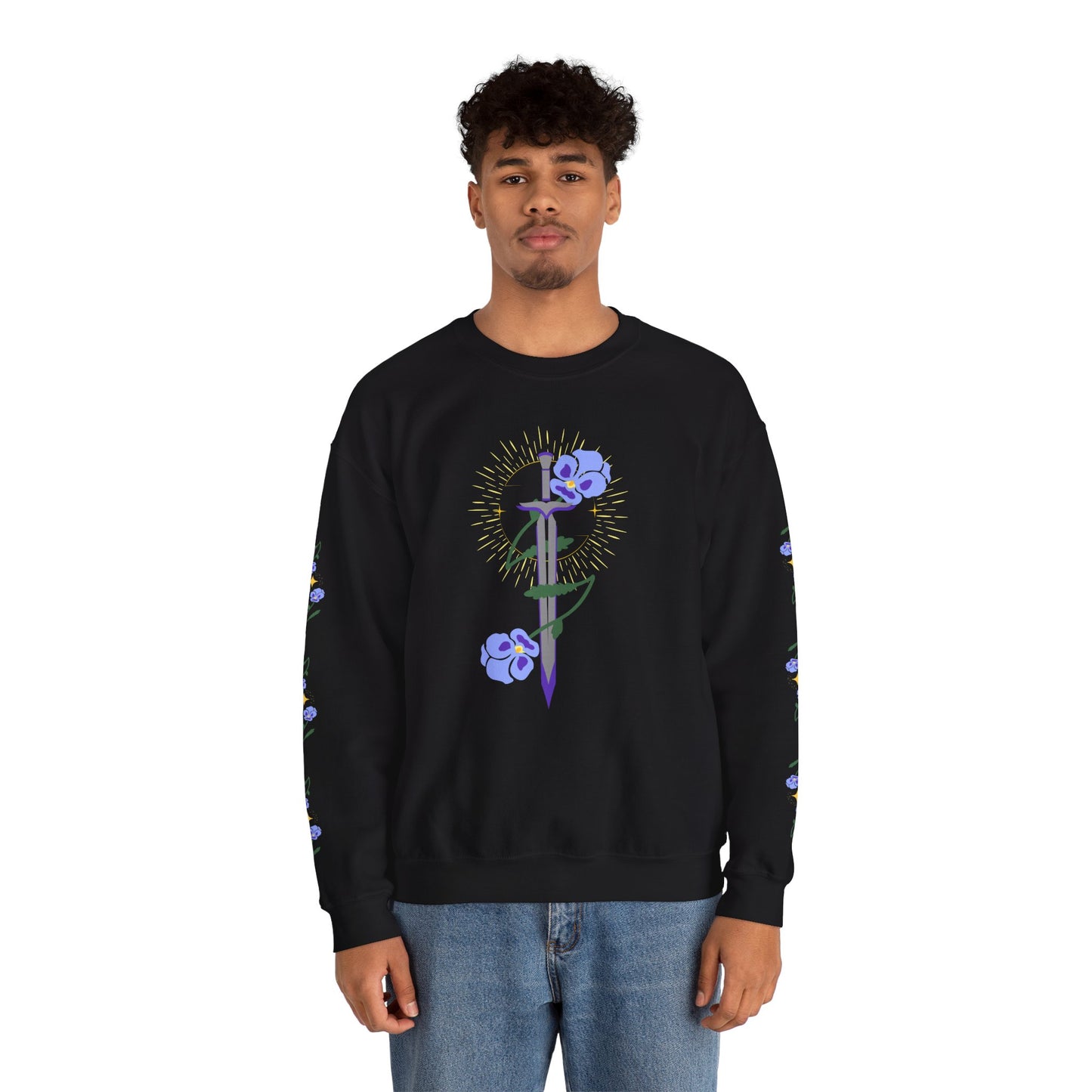 Violet Enchanted Sword Sweatshirt