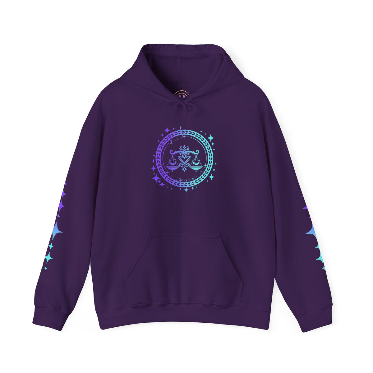 Tribal Circle Libra Scales Unisex Heavy Blend™ Hoodie