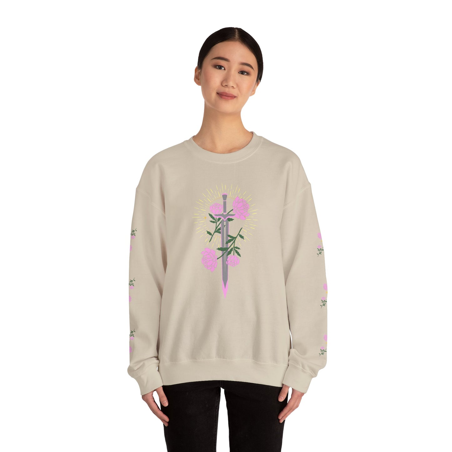 Peony Enchanted Sword Sweatshirt