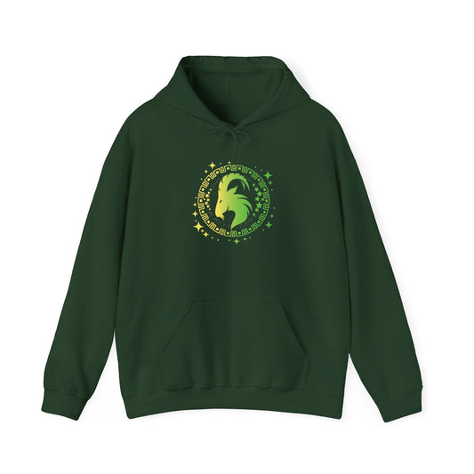 Tribal Circle Capricorn Goat Heavy Blend™ Hoodie
