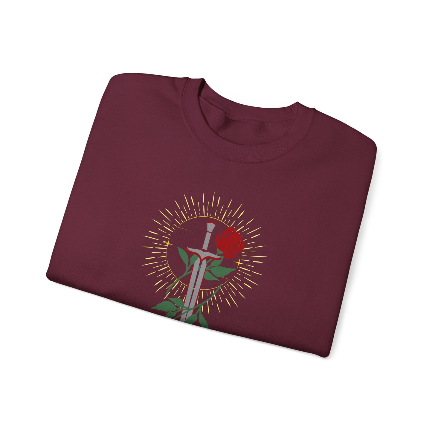 Rose Enchanted Sword Sweatshirt