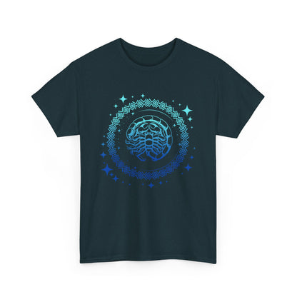 Tribal Circle Scorpio Scorpion Unisex Heavy Cotton Tee