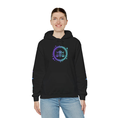 Tribal Circle Libra Scales Unisex Heavy Blend™ Hoodie