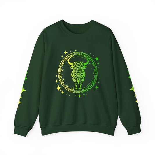 Tribal Circle Taurus Bull Sweatshirt