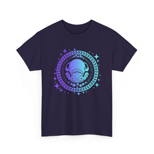 Tribal Circle Aquarius water bearer Unisex Heavy Cotton Tee