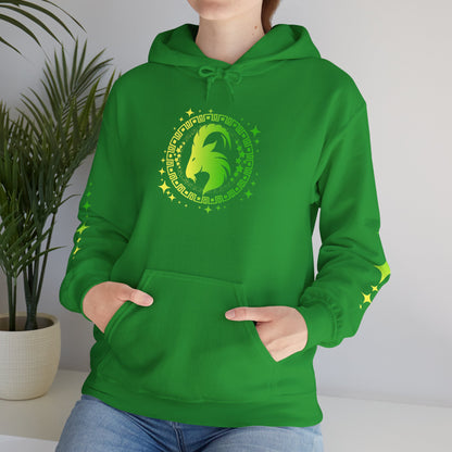 Tribal Circle Capricorn Goat Heavy Blend™ Hoodie