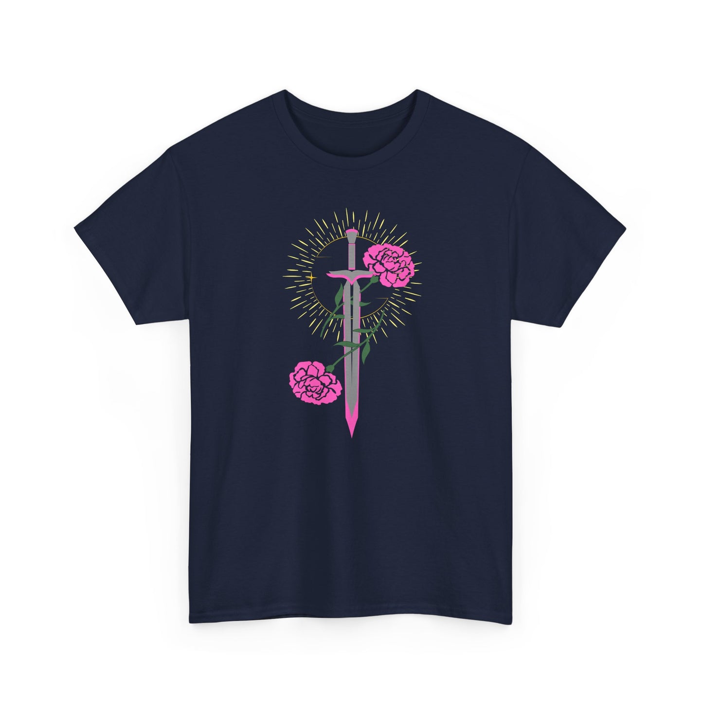 Carnation Enchanted Sword tee